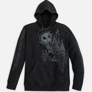 Disney Parks Nightmare Before Christmas Hoodie Jack Skellington Size L